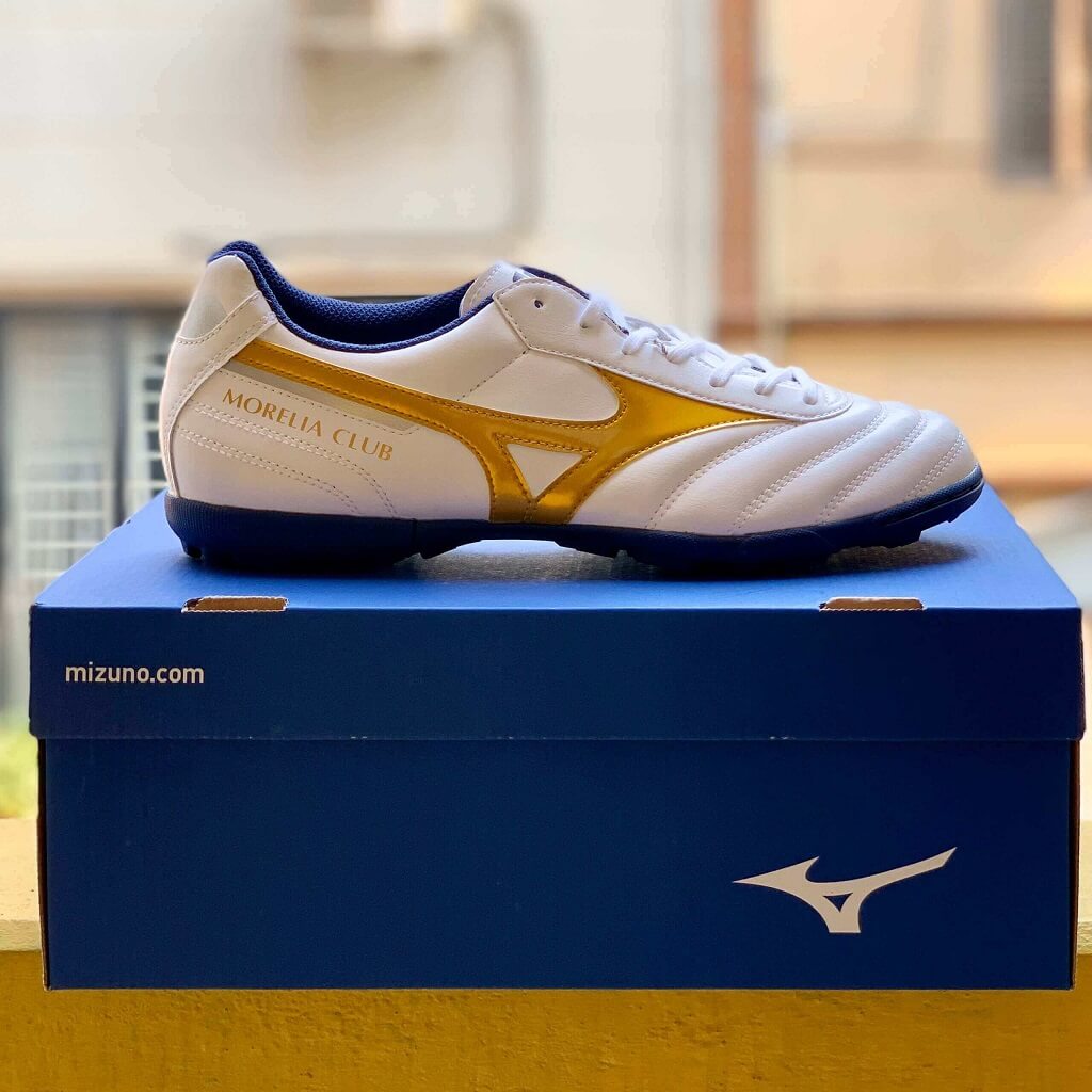 Mizuno Morelia II Club As Trắng Vàng